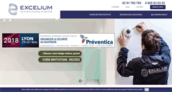 Desktop Screenshot of excelium.fr